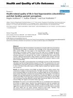 báo cáo hóa học: