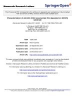 Báo cáo hóa học: 