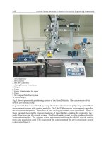 Artificial Neural Networks Industrial and Control Engineering Applications Part 14 pdf