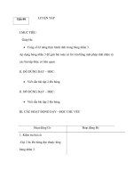 Tiết 99: LUYỆN TẬP pdf