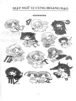 mật ngữ 12 cung hoàng đạo