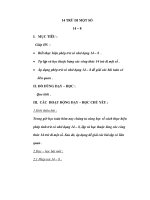 14 TRỪ ĐI MỘT SỐ 14 – 8 pdf
