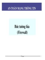 BỨC TƯỜNG LỬA   (Firewall)