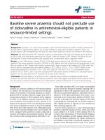 báo cáo hóa học: