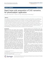 Báo cáo hóa học: 