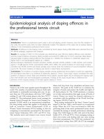 báo cáo hóa học: 