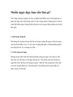 Muốn ngực đẹp, bạn cần làm gì? potx