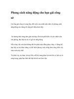 Phong cách năng động cho bạn gái công sở potx