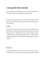 Làm đẹp đôi chân toàn diện pptx