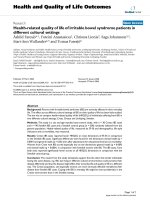 báo cáo hóa học: