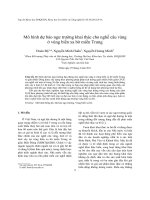 Báo cáo nghiên cứu khoa học 