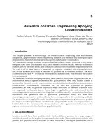 Methods and Techniques in Urban Engineering Part 5 pdf