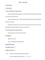 Tiết 22 BÀI TẬP pptx