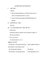 SỐ TRÒN CHỤC TRỪ ĐI MỘT SỐ potx