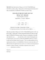 Mẫu thông báo về việc đến chào bán dịch vụ pptx