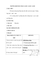 TRƯỜNG HỢP BẰNG NHAU CẠNH - CẠNH - CẠNH potx