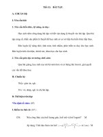 Tiết 12: BÀI TẬP. A. CHUẨN BỊ: I. Yêu cầu bài: 1. Yêu cầu kiến thức, kỹ năng, pdf