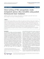 Báo cáo hóa học: 