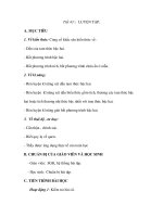 Tiết 43 : LUYỆN TẬP pdf