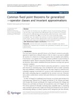 Báo cáo hóa học: 