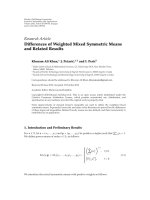 Báo cáo hóa học: 