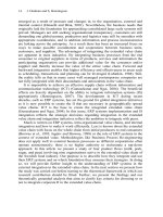 ERP Systems and Organisational Change A Socio-technical Insight Springer Series in Advanced Manufacturing_2 potx