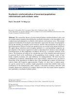 Journal of Mathematical Neuroscience (2011) 1:2 DOI 10.1186/2190-8567-1-2 RESEARCH Open potx