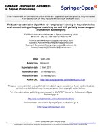 báo cáo hóa học: