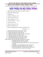 Thiết kế hệ thống Cấp Thoát Nước cho công trình trường học 4 tại Hải Phòng