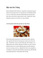 Đặc sản Sóc Trăng pptx