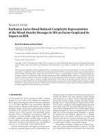 Báo cáo hóa học: 