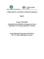 Project Progress Report: 