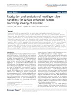 Báo cáo hóa học: 