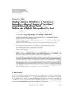 Báo cáo hóa học: 