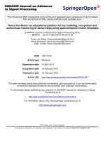 Báo cáo hóa học: 