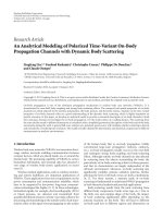 Báo cáo hóa học: 