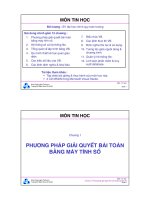 Tin học đại cương-Phần 1 pdf