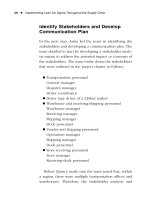 Implementing Lean Six Sigma throughout the Supply Chain The Comprehensive and Transparent Case Study by Elizabeth A. Cudney and Rodney Kestle_3 potx