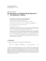 Báo cáo hóa học: 