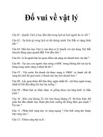 Đố vui về vật lý ppt