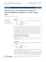 Báo cáo hóa học: 