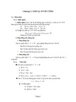 chương 3 ánh sáng tuyến tính