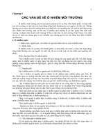 chương 5 các vấn đề ô nhiễm môi trường