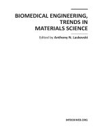 Biomedical Engineering Trends in Materials Science Part 1 doc