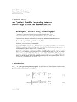 Báo cáo hóa học: 