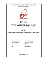 Công nghệ mạng quang không dây và ứng dụng