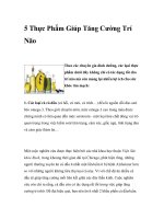 5 Thực Phẩm Giúp Tăng Cường Trí Não ppt
