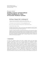 Báo cáo hóa học: 