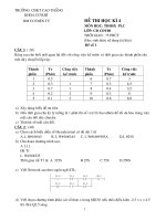 đề thi và đáp án môn tự động hoá sản xuất PLC