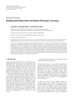 Báo cáo hóa học: 